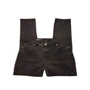 Kut from the Kloth Black Rinse High-Rise Katy Boyfriend Jeans    Size: 20W